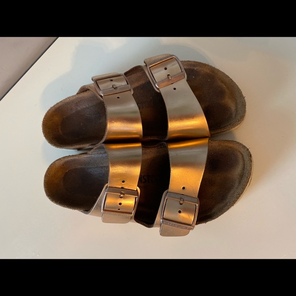 Birkenstock Shoes - Metallic Birkenstocks